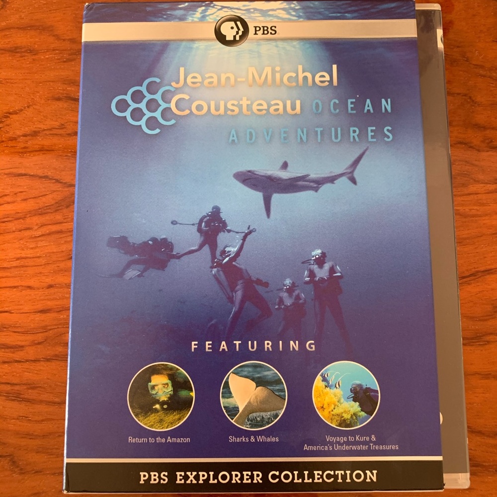 Jean- Michel Cousteau ocean adventure DVD